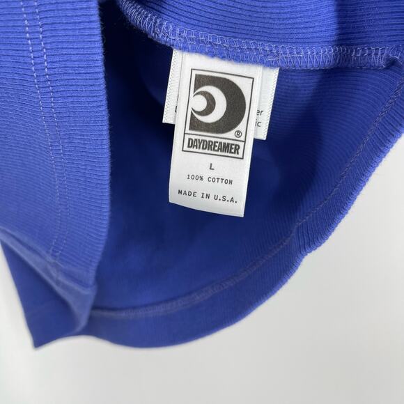 Daydreamer The Cure Flower Of Love Ribbed Tank Large Ultra Violet - Picture 3 of 5